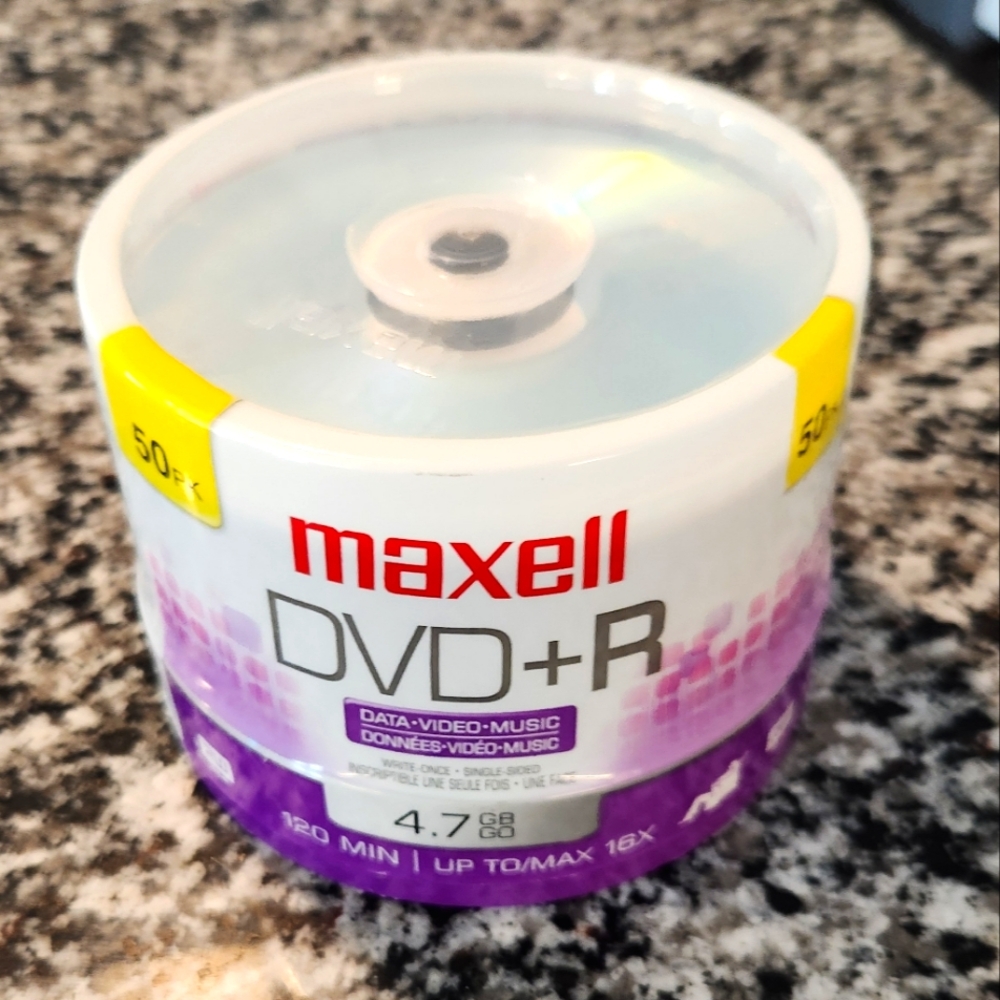 DvD +r set of 50